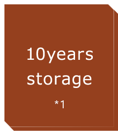 10 years storage