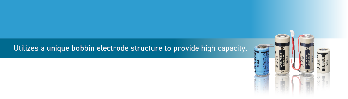 Cylindrical-type Lithium Primary Batteries - High Capacity