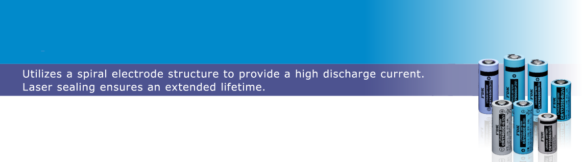 Cylindrical-type Lithium Primary Batteries - High Power