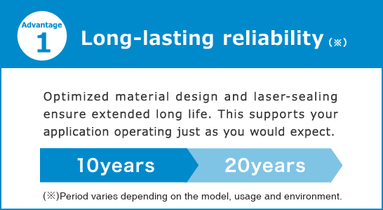 Long-lasting reliability