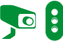 Power supply backup for railway signal equipment, and
								surveillance cameras